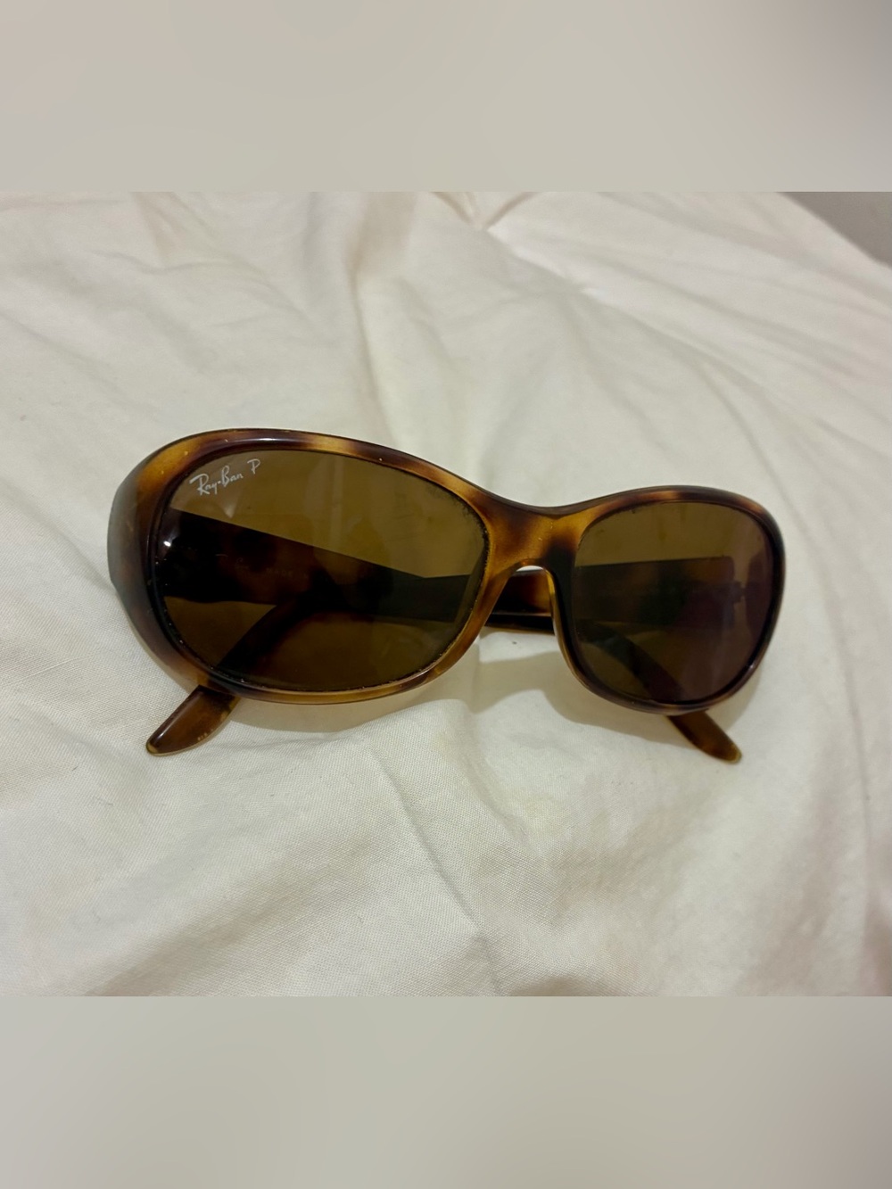 Ray-Ban polarized Tortoiseshell Sunglasses